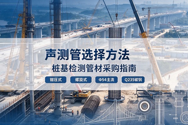 祁连声测管选型标准