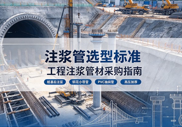 祁连注浆管选型标准
